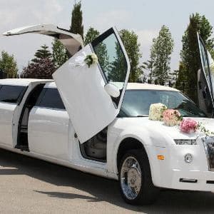 Exterior of the Jet Door Phantom Limo