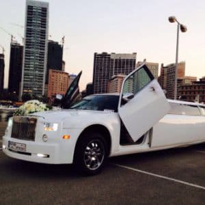 Exterior of the Phantom Luxury Limousine